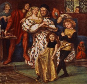 ボルジア家（カラーリソ） 作： Dante Gabriel (after) Rossetti