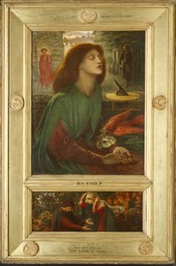 ベアタベアトリクス、1871-72 作： Dante Gabriel Charles Rossetti