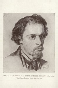 ダンテガブリエルロセッティ、イギリスの画家、イラストレーター、詩人 作： Dante Gabriel Charles Rossetti