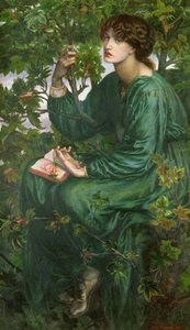 デイドリーム 作： Dante Gabriel Charles Rossetti