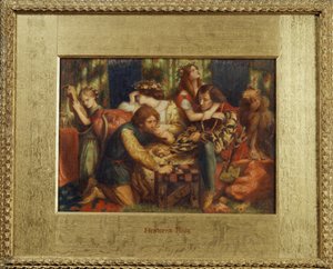 昨日のバラ 作： Dante Gabriel Charles Rossetti