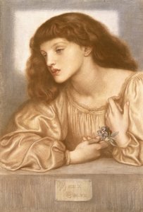 メイモリス、1872年 作： Dante Gabriel Charles Rossetti