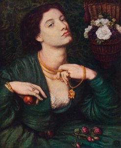モナポモナ、1864年。 作： Dante Gabriel Charles Rossetti