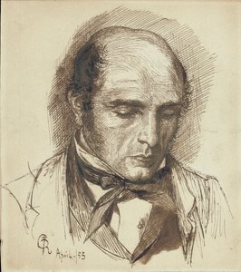 ヘンリーポリドリの肖像、1953年 作： Dante Gabriel Charles Rossetti