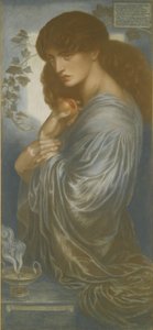 プロセルピン 作： Dante Gabriel Charles Rossetti