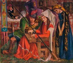 セブンタワーズのチューン、1857 作： Dante Gabriel Charles Rossetti