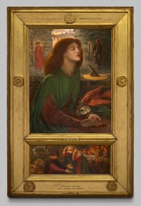祝福されたベアトリクス 作： Dante Gabriel Rossetti