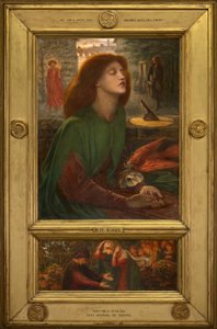 ベアタ ベアトリクス、187172。 作： Dante Gabriel Rossetti