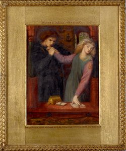 ハムレットとオフィーリア、1866年