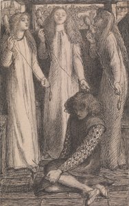 Kuvitus Elfen-Meren piikalle 作： Dante Gabriel Rossetti