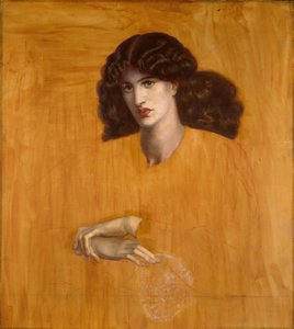 La Donna Della Finestra [哀れみの貴婦人]、1881 年。 作： Dante Gabriel Rossetti