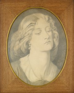 ルイーザ・ルース・ハーバート、1858年 作： Dante Gabriel Rossetti