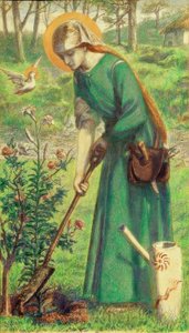 メアリーナザレン 作： Dante Gabriel Charles Rossetti