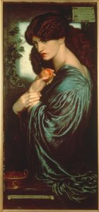 プロセルピナ 作： Dante Gabriel Charles Rossetti