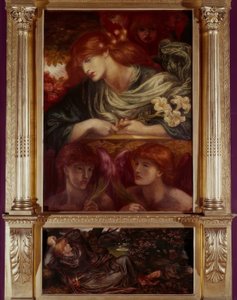 祝福されたダモゼル 作： Dante Gabriel Charles Rossetti