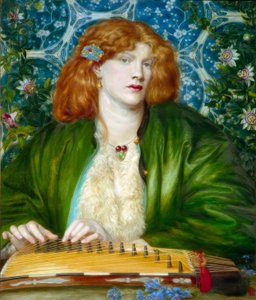 ブルーバウアー 作： Dante Gabriel Charles Rossetti