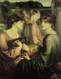バウアーメドウ 作： Dante Gabriel Charles Rossetti