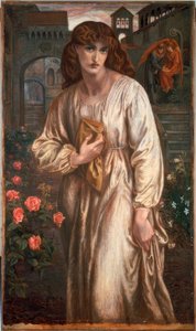 ベアトリスの挨拶 作： Dante Gabriel Charles Rossetti