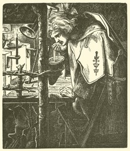テニスンの詩から 作： Dante Gabriel Charles Rossetti