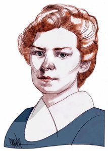 エセル・リリアン・ブール・ヴォイニッチ、2013年（デジタル色鉛筆画）