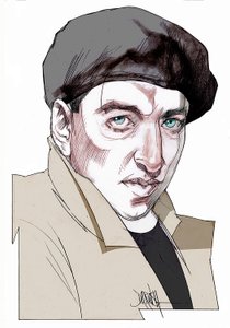 ジャコモ・アントニーニ、2022年（デジタル色鉛筆画）