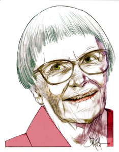 ハーパー・リー、2022年（デジタル色鉛筆画）