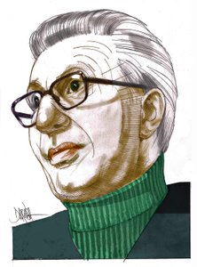 ピエロ・スカンジアーニ、2022年（デジタル色鉛筆画）