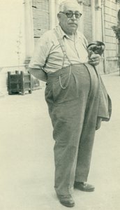 ドン・カロジェロ・ヴィッツィーニ（モノクロ写真 作： John Ward Dunsmore