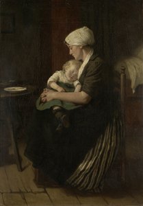 眠りにつく 作： David Adolph Constant Artz