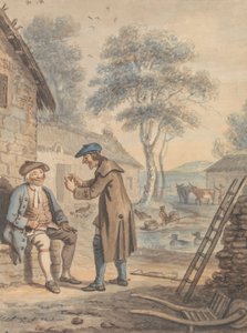 Symon が Glaud にニュースを伝える: The Gentle Shepherd のデザイン番号 3