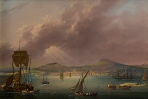 川からのダンディー、1835年頃（キャンバスに油彩）