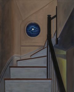 Above and Beyond, 2022（キャンバスに油彩） 作： デビッド・アルセノー