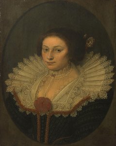 Aertje Witsenの肖像（1599-1652） 作： David Bailly