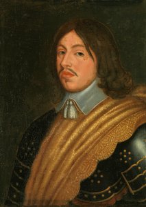 スウェーデン1622-1660年のチャールズXグスタフ王の肖像、c。 1650-1660。 作： David Beck