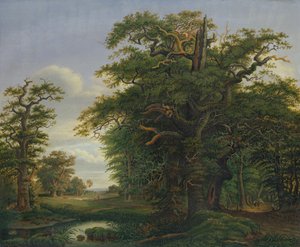 オークウッド、1847 作： David Christopher Mettlerkamp