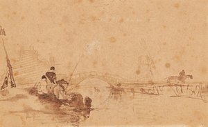 キャッチの持ち込み（インクとウォッシュ） 作： David Cox