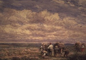 ブルームギャザラー（水彩・紙） 作： David Cox