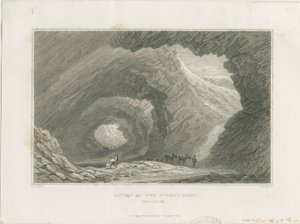 ダドリー-レンの巣の洞窟：鋼の彫刻、nd [c 1829] 作： David Cox