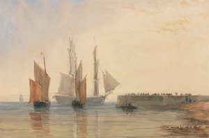 カレー港への入り口 作： David Cox