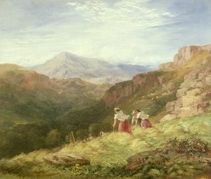 ヘイメイ、スノードン、1847 作： David Cox
