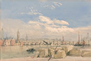 ロンドン橋 作： David Cox