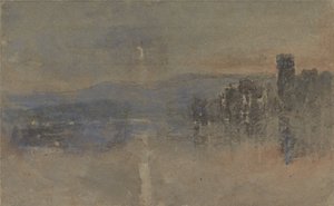 月明かりの風景 作： デビッドコックス