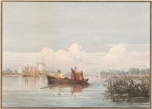 バタシーのテムズ川 作： David Cox