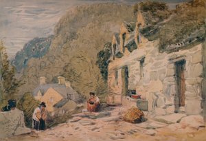 ブラックジャックスコテージ、ベットーワイコエド、1846年 作： David Cox the elder