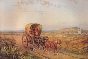 ヒース横断、1924 作： David Cox the elder