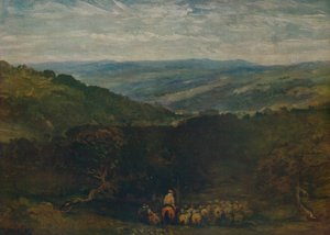 公園、ボルトンブリッジ、c1852 作： David Cox the elder