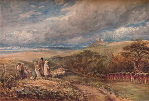 平和と戦争、c1848 作： David Cox the elder