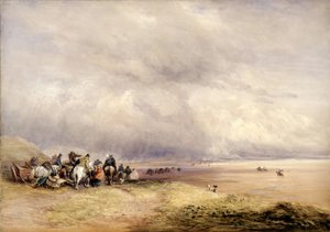 ウルバーストン・サンズ、1835年。 作： David Cox the elder
