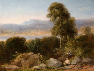 ウィンダミア、1844年。 作： David Cox the elder