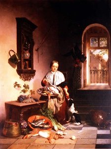 イン・ザ・キッチン 作： David Emil Joseph de Noter